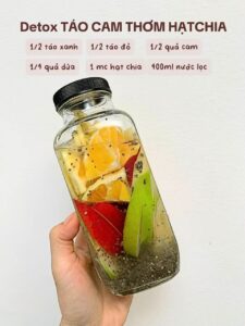 6 công thức detox thanh lọc cơ thể đào thải mỡ thừa